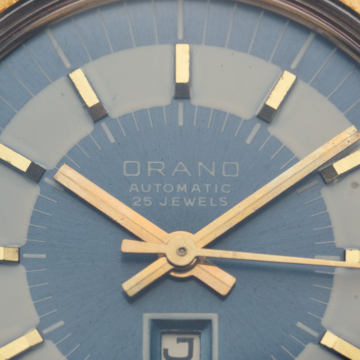 Orano Day Date Bleu NOS