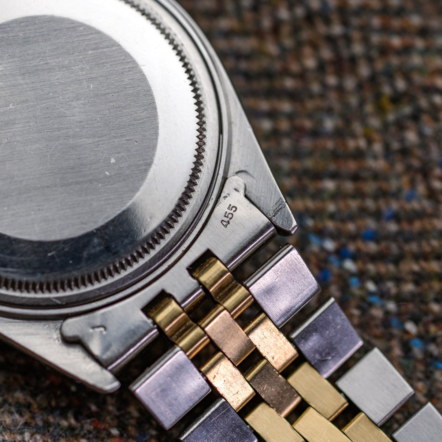 Rolex Datejust 1601 or et acier