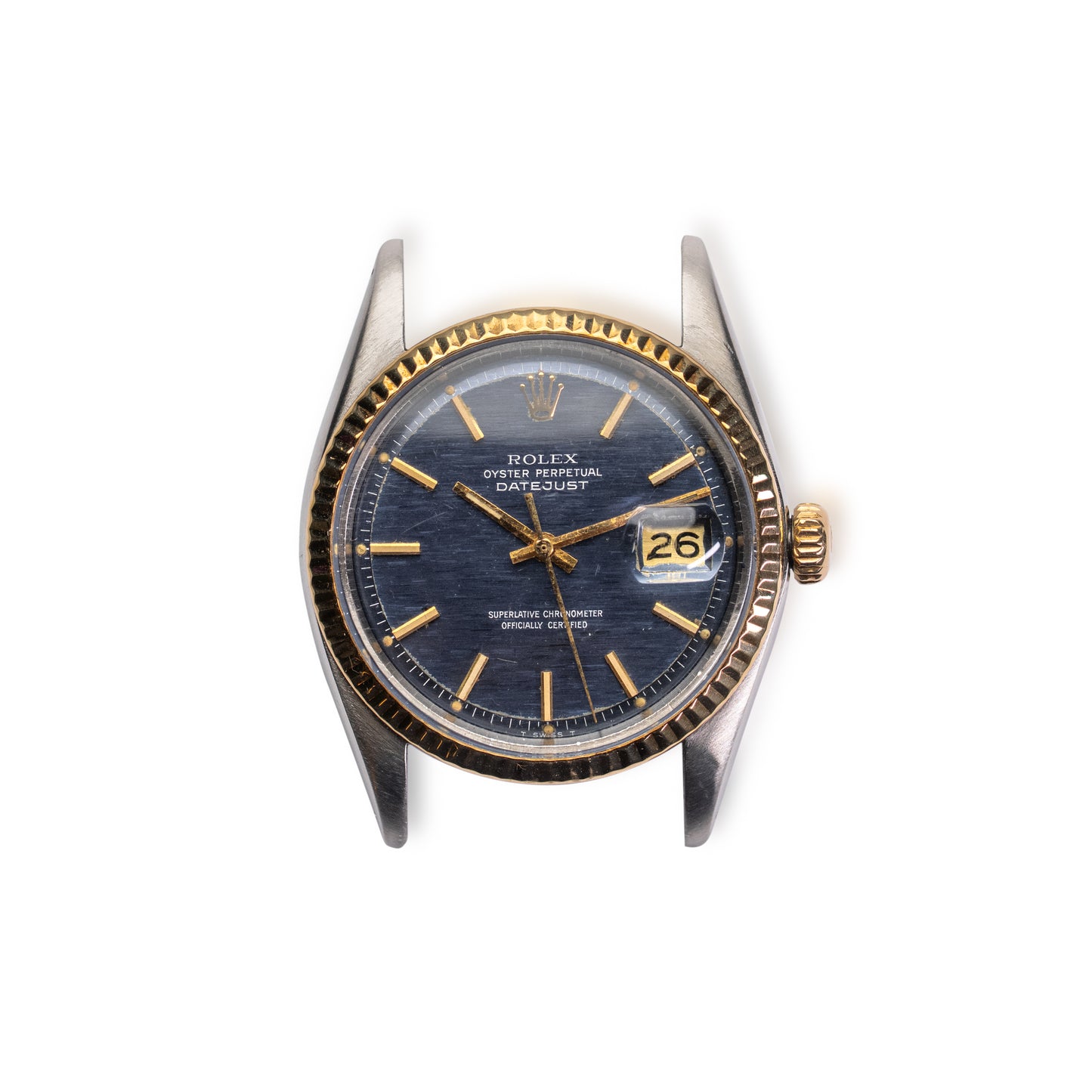 Rolex Datejust 1601 or et acier