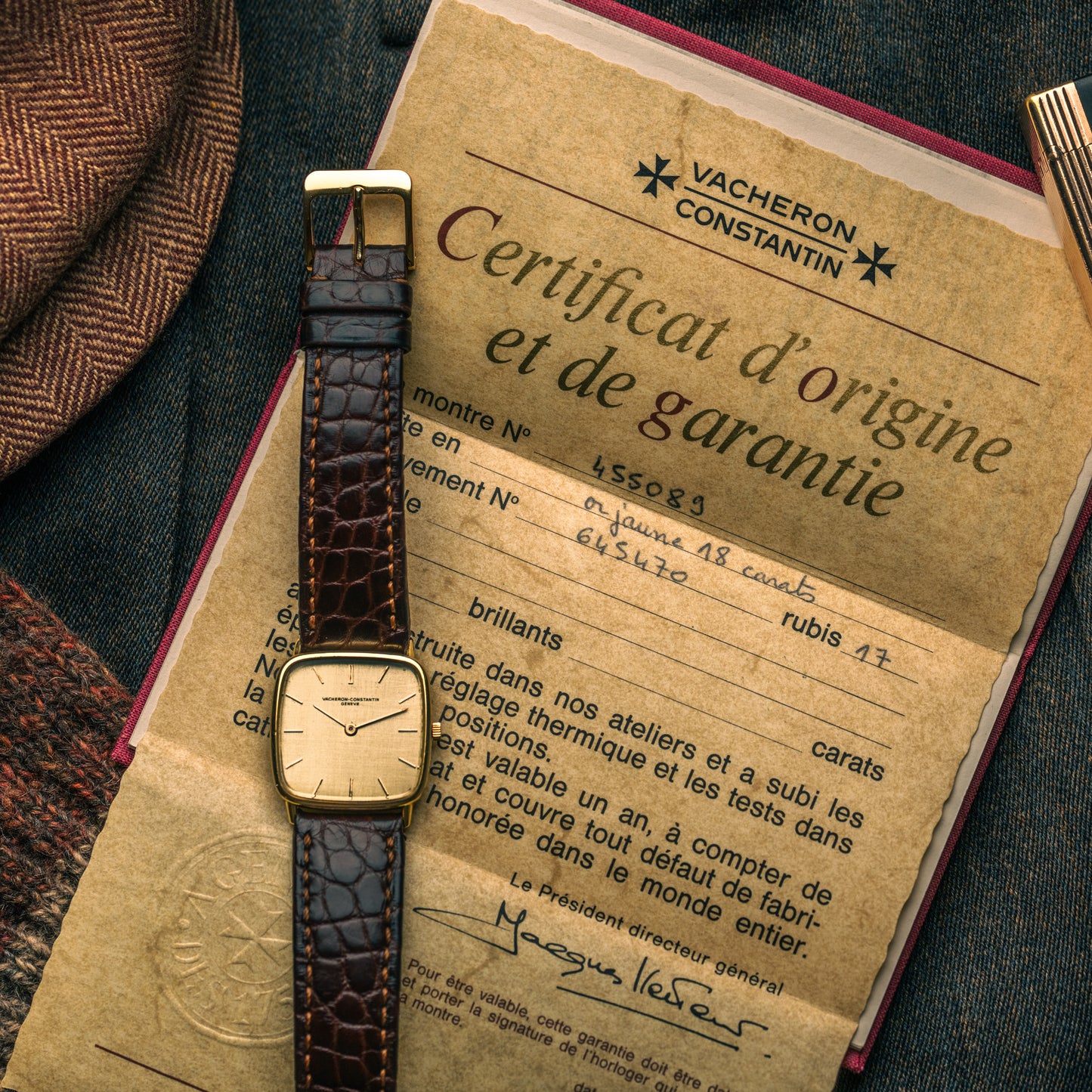 Vacheron Constantin en or 18 carats