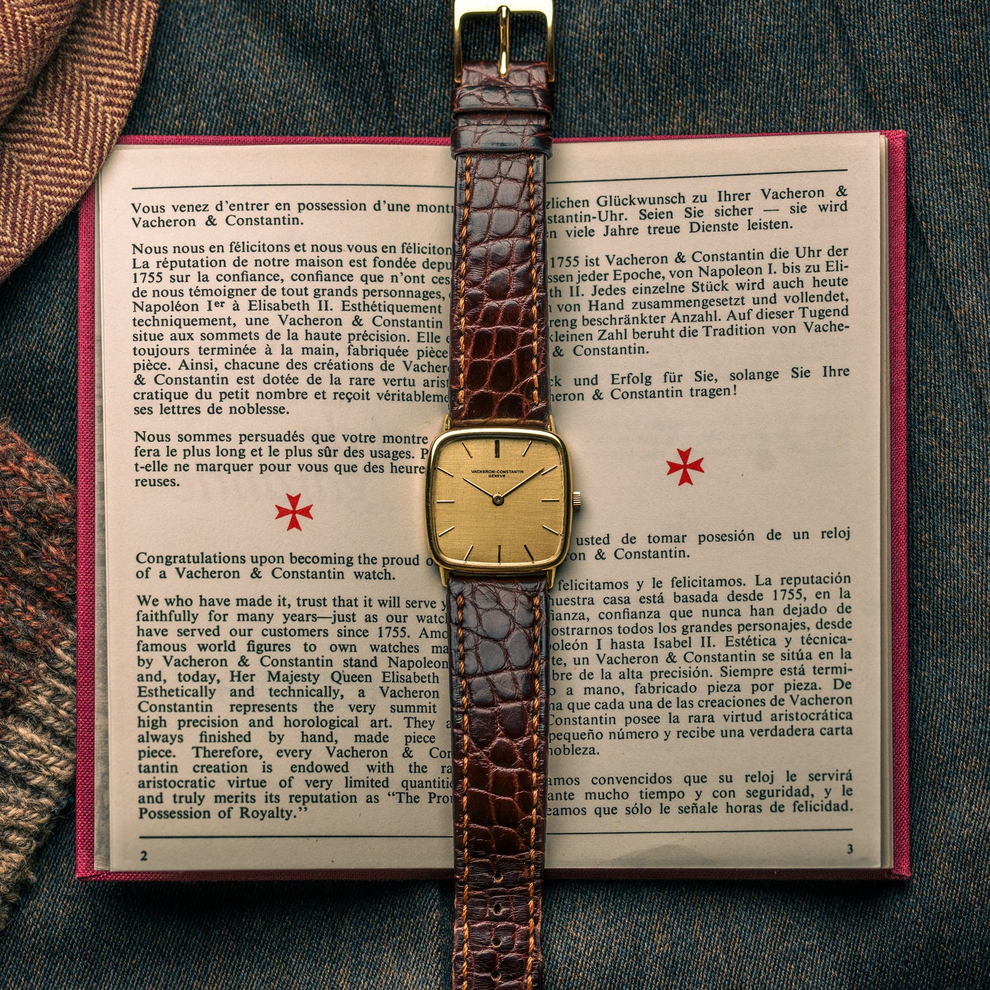 Vacheron Constantin en or 18 carats
