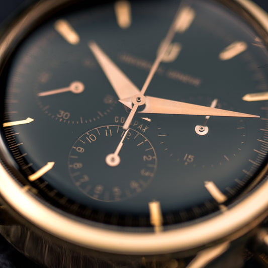 Universal Genève Compax 1950 18k