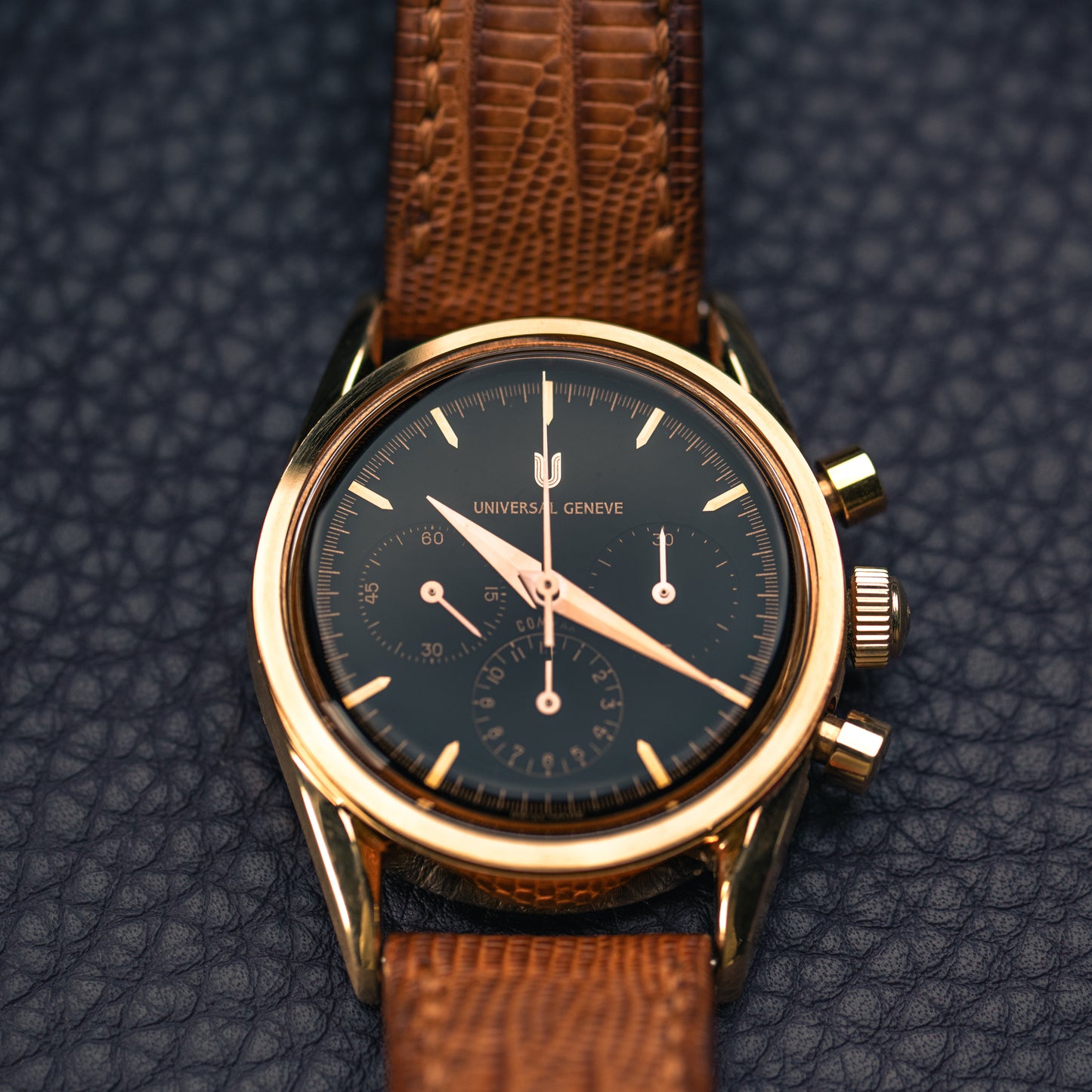Universal Genève Compax 1950 18k