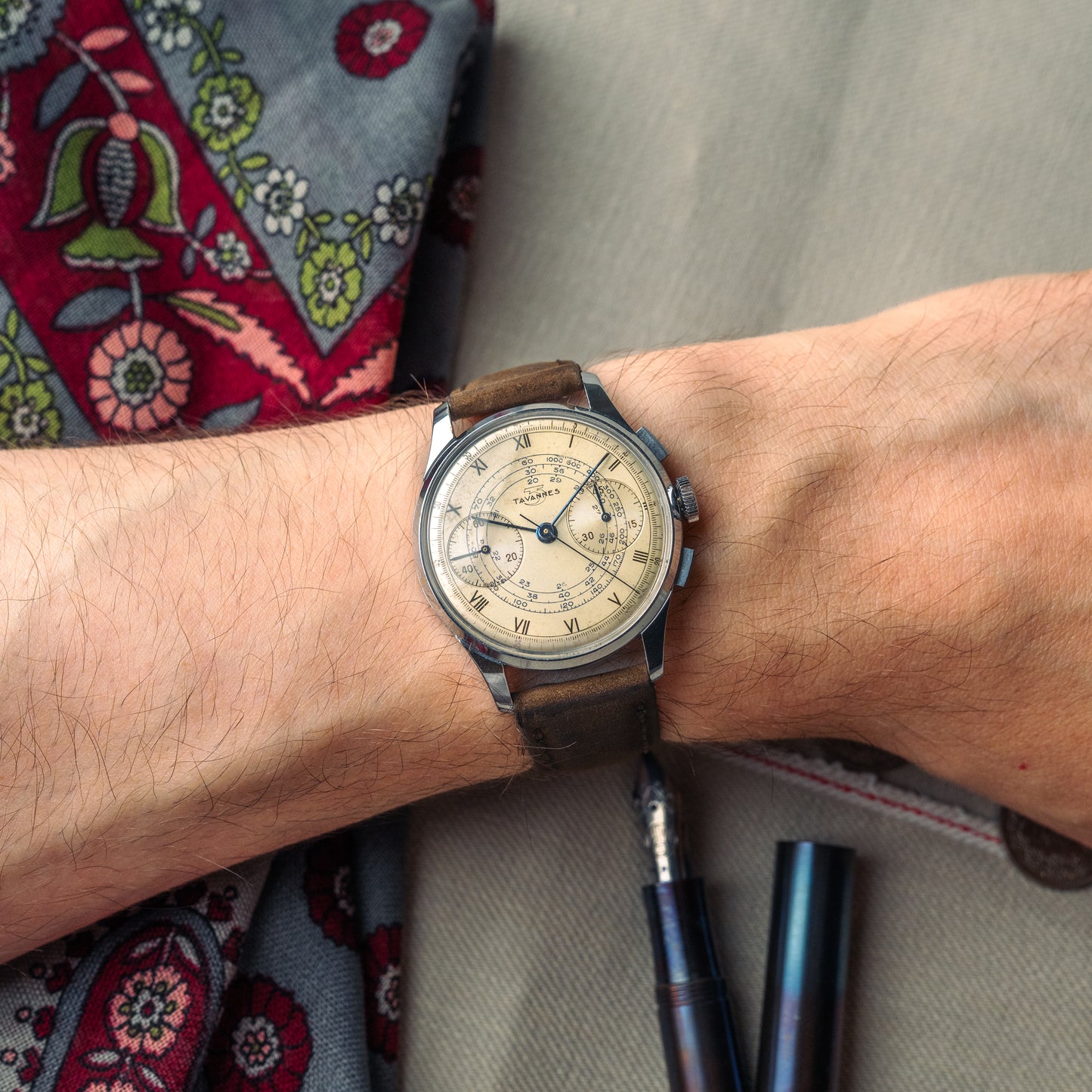 Tavannes Chronographe Bi-Compax