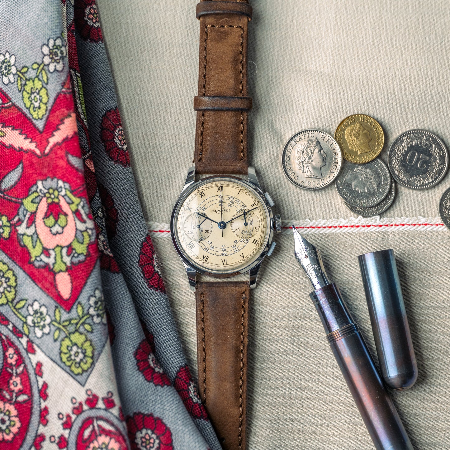 Tavannes Chronographe Bi-Compax