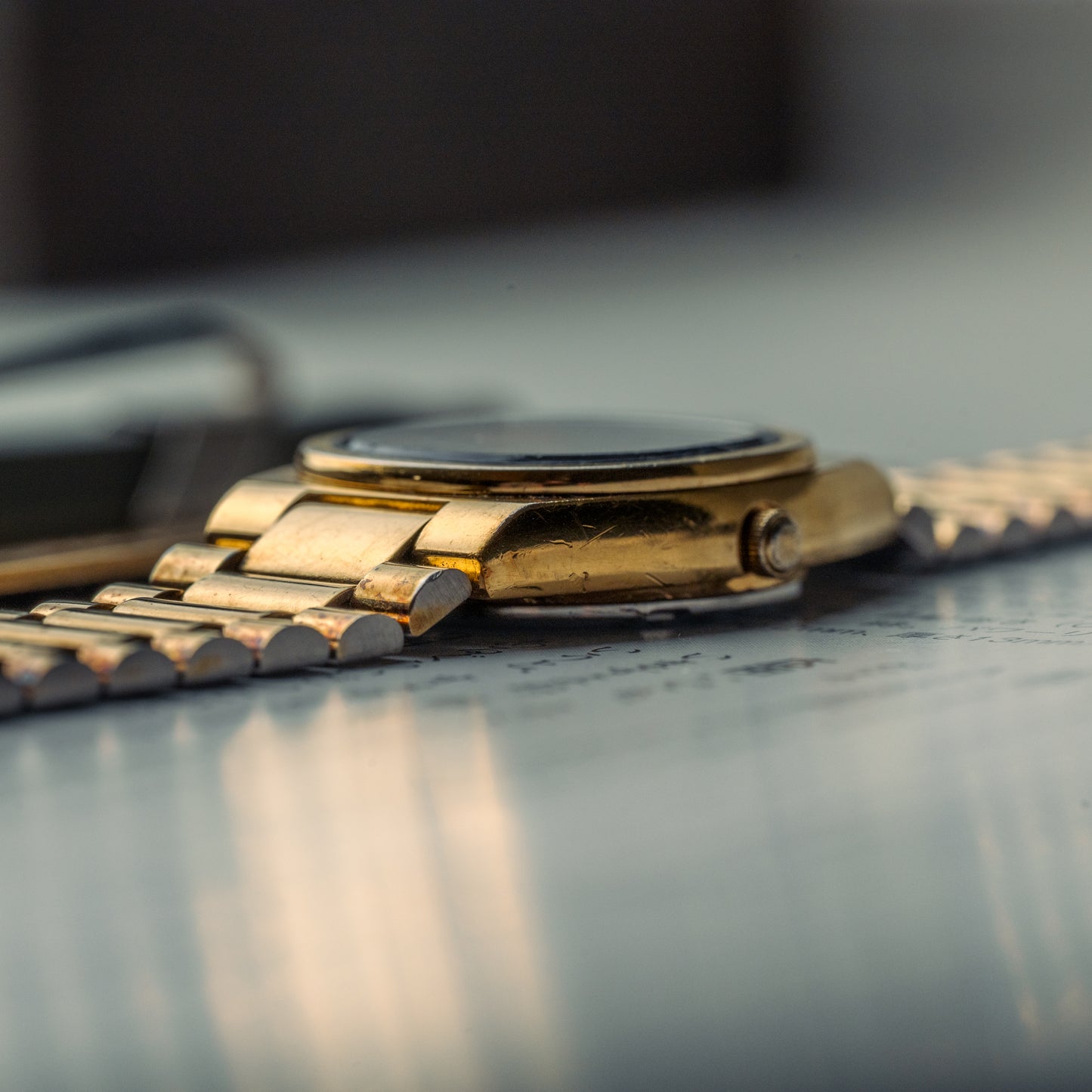 Seiko Quartz plaquée or jaune
