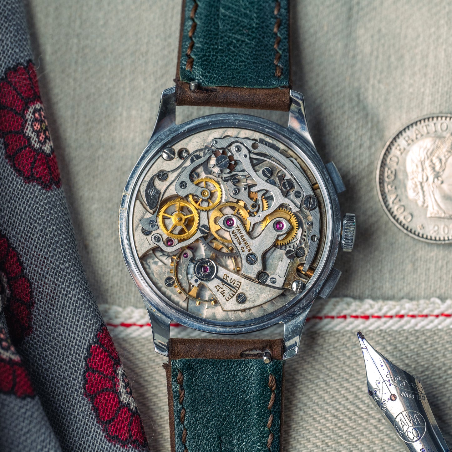 Tavannes Chronographe Bi-Compax
