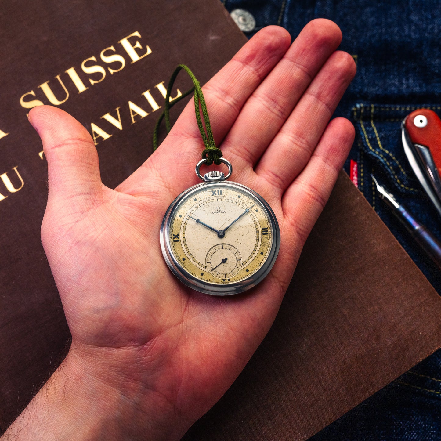 Omega montre de poche