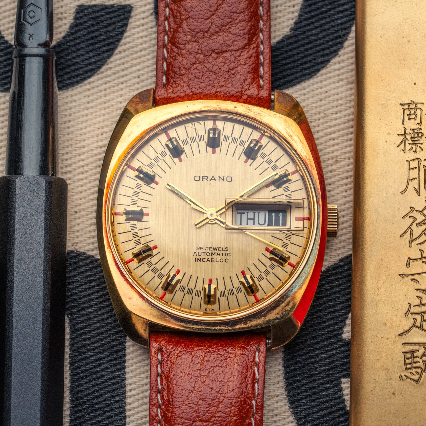 Orano plaquée or NOS