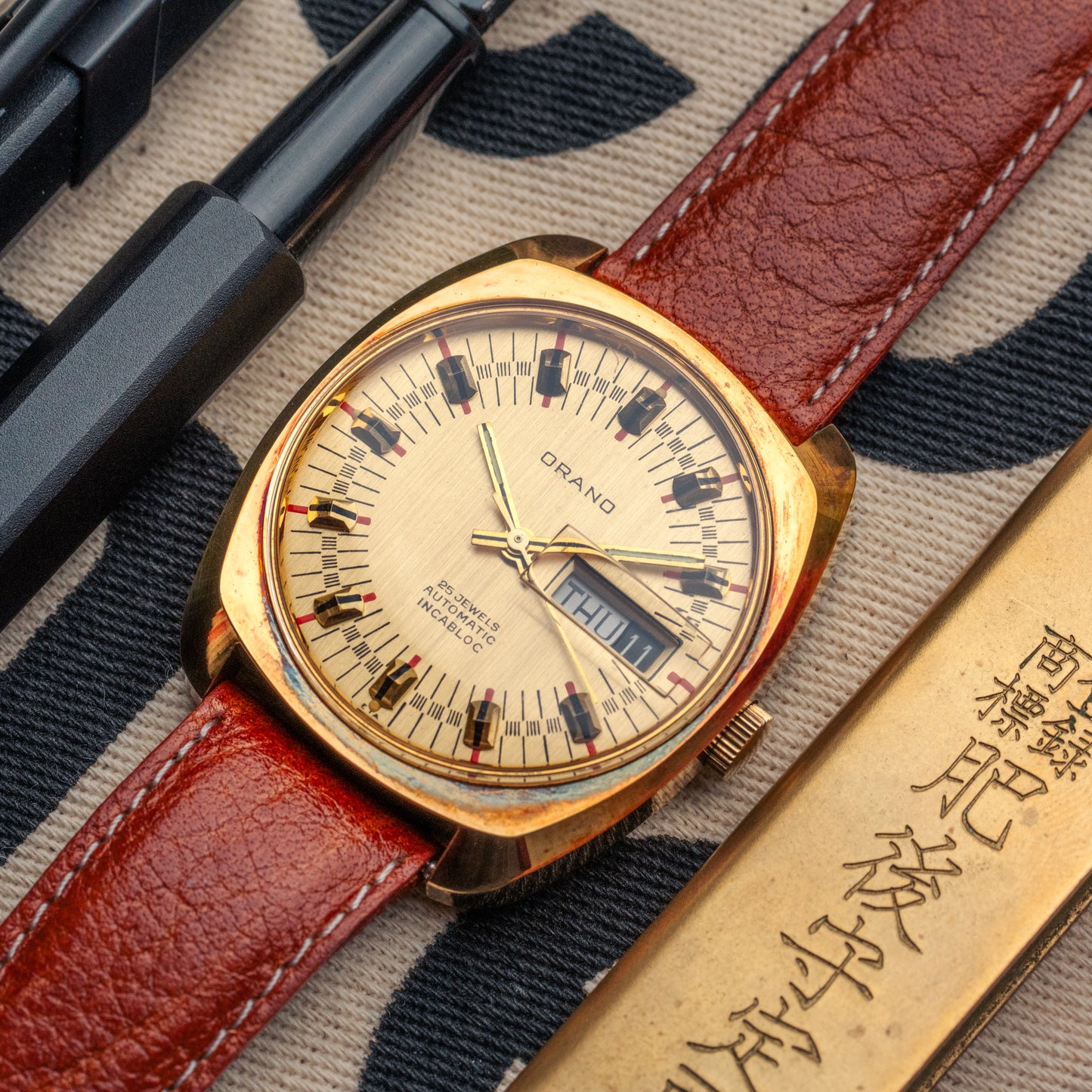 Orano plaquée or NOS