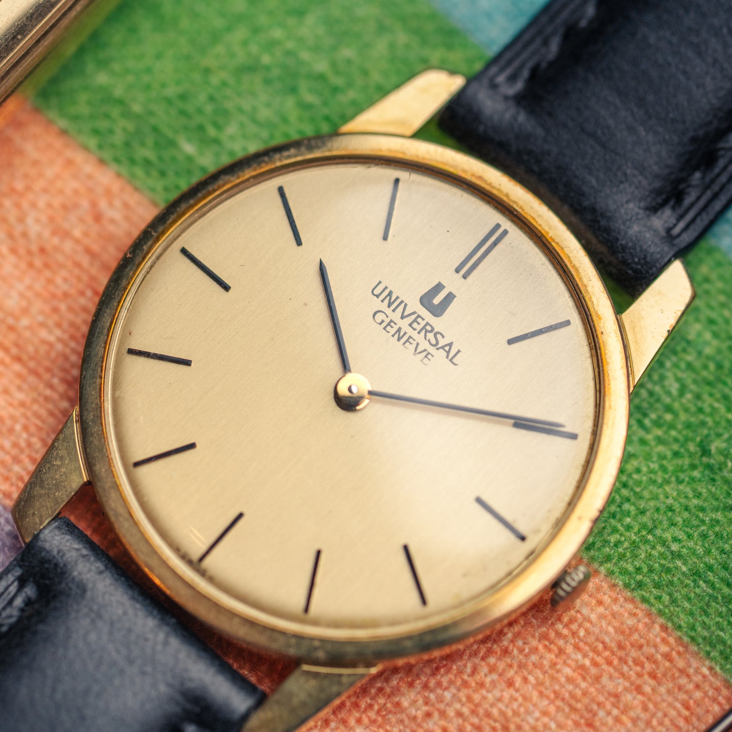 Universal Genève Ultra thin plaquée or