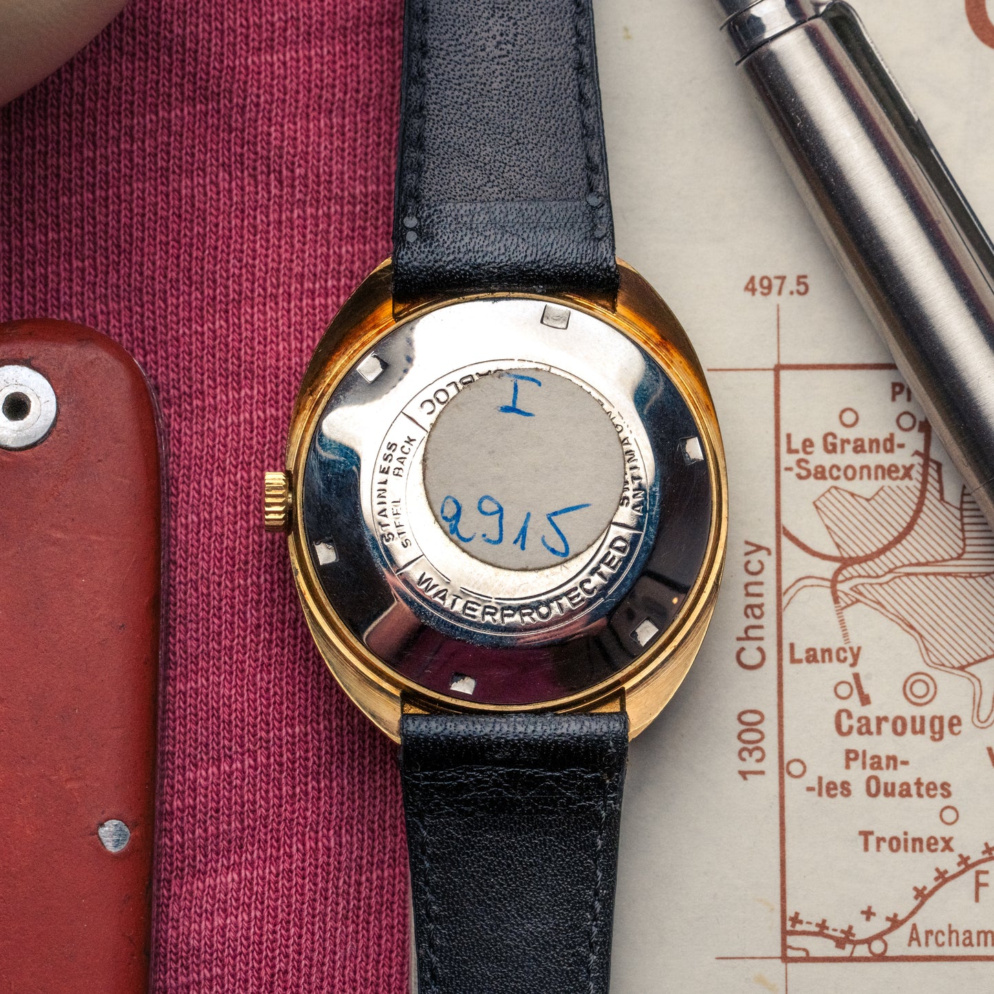 Orano Day Date Bleu NOS