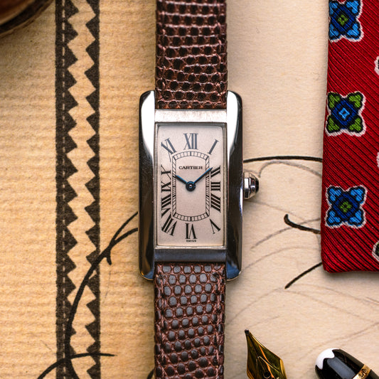 Cartier Tank Américaine en or blanc
