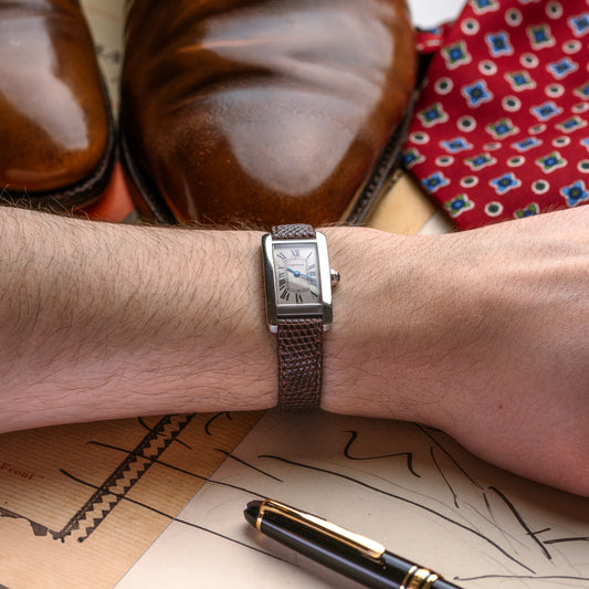 Cartier Tank Américaine en or blanc