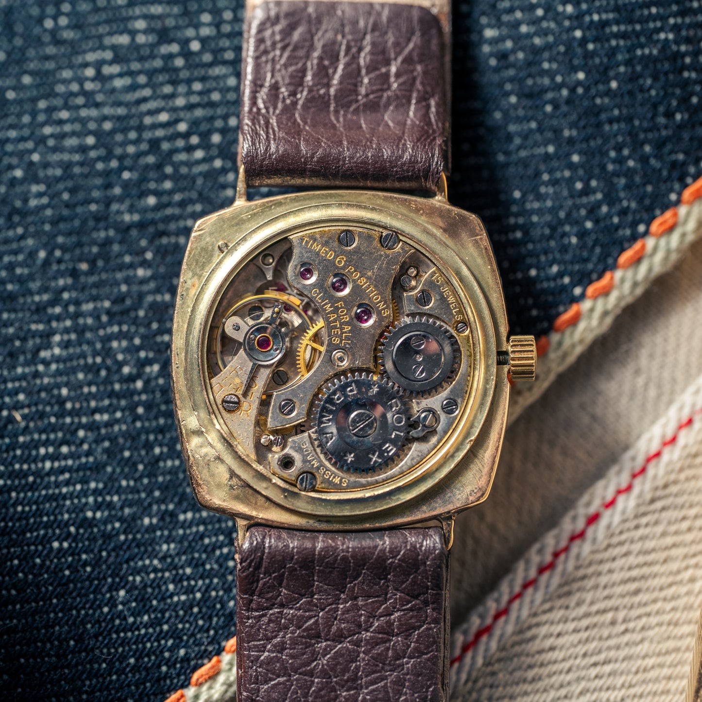 Rolex Prima réf 162 or 9 carats