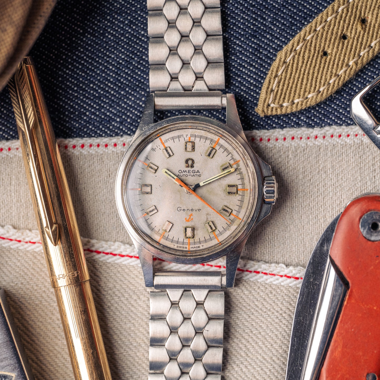Omega Genève Admiralty "Anchor"