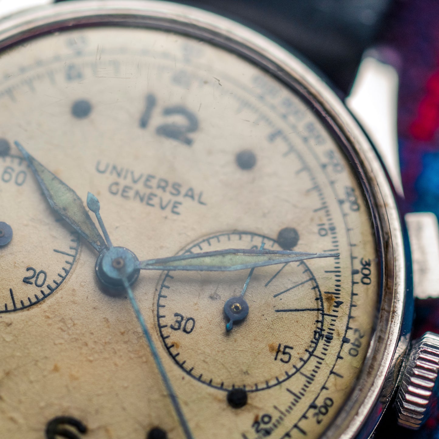 Universal Genève Bi-Compax Acier