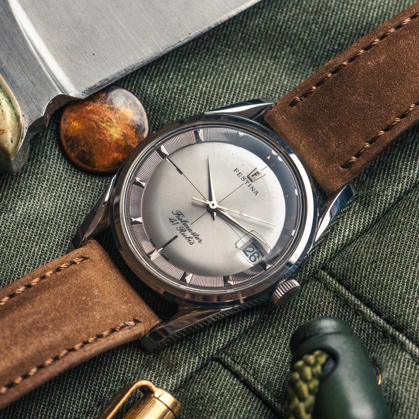 Festina Fieldmaster en acier