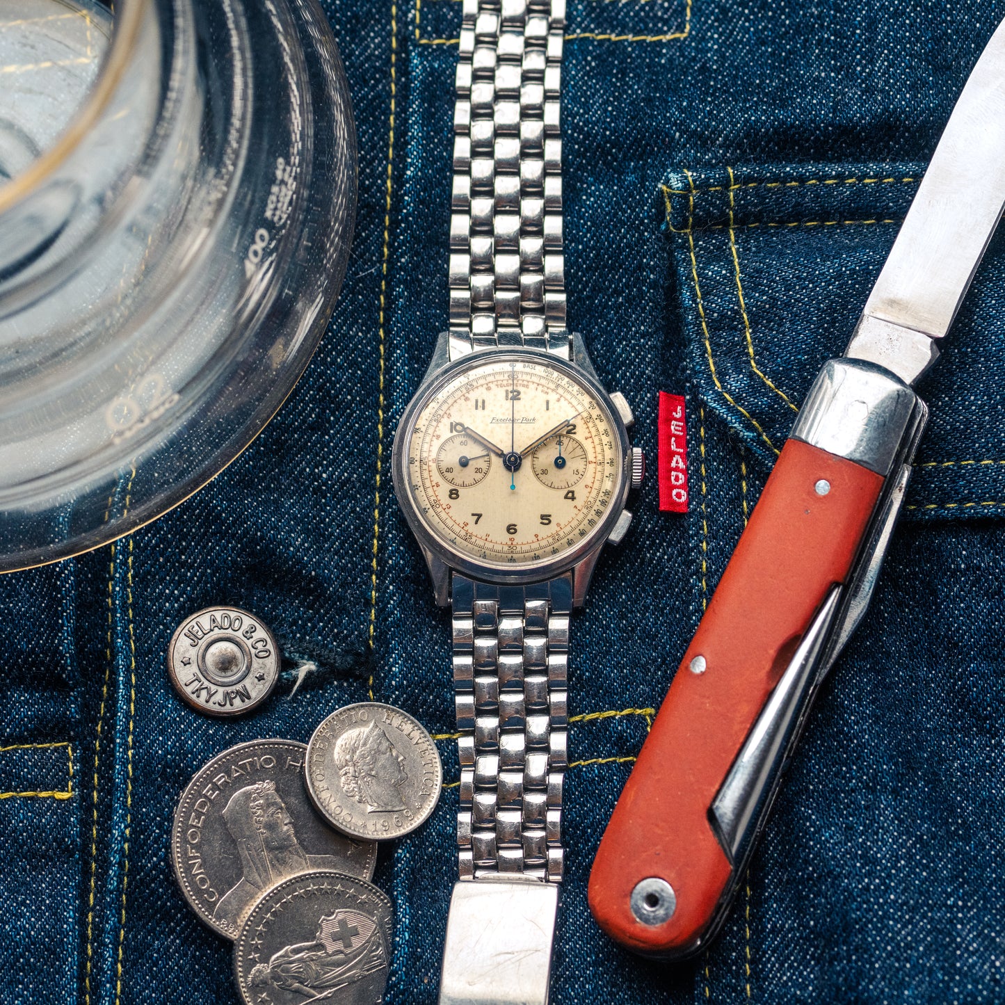 Excelsior Park bracelet Gay Frères acier