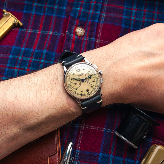 Universal Genève Bi-Compax Acier