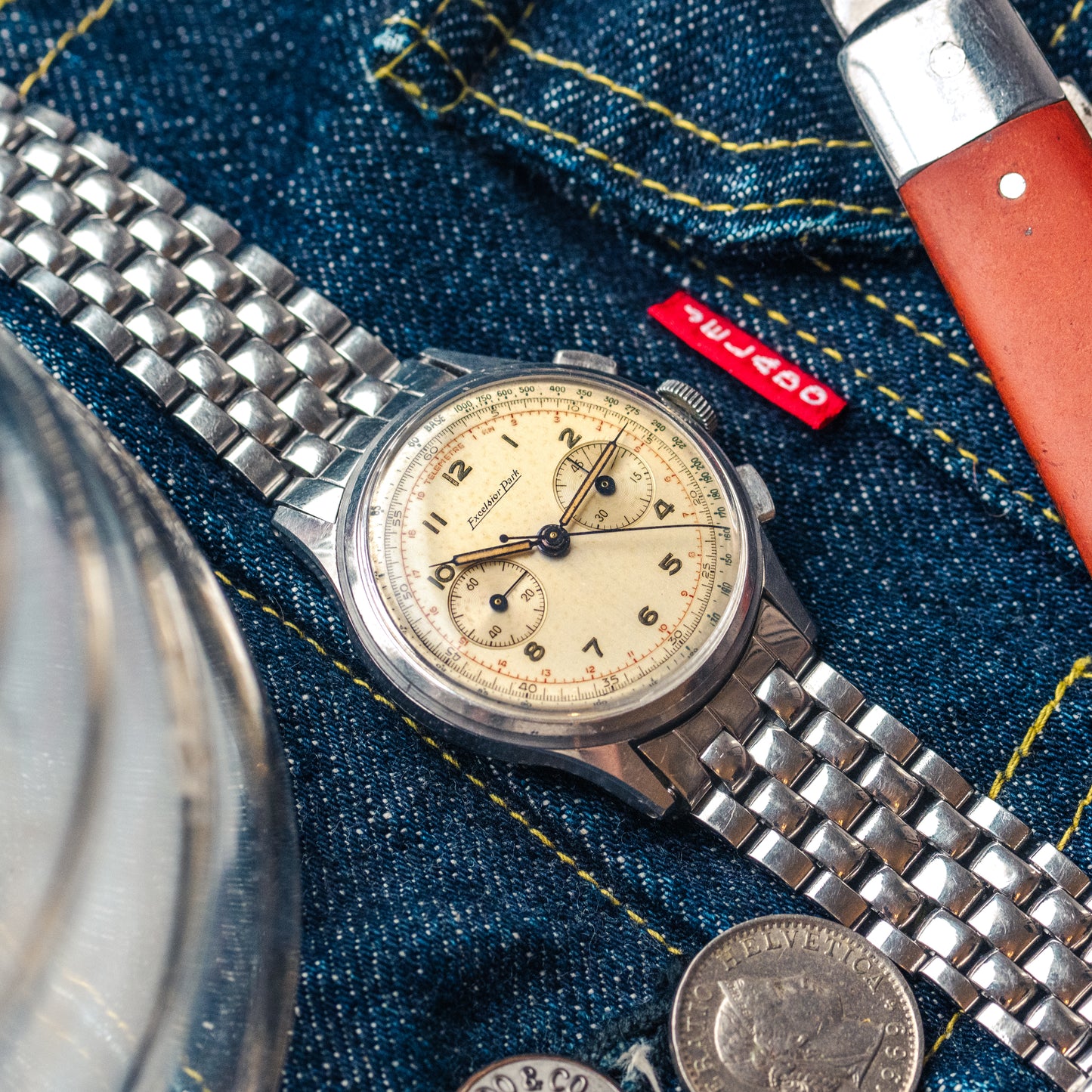 Excelsior Park bracelet Gay Frères acier