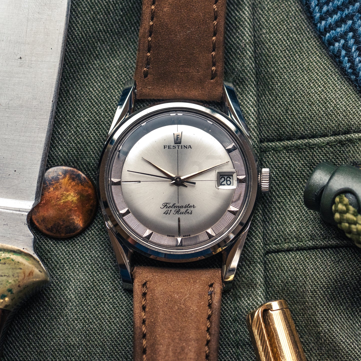 Festina Fieldmaster en acier