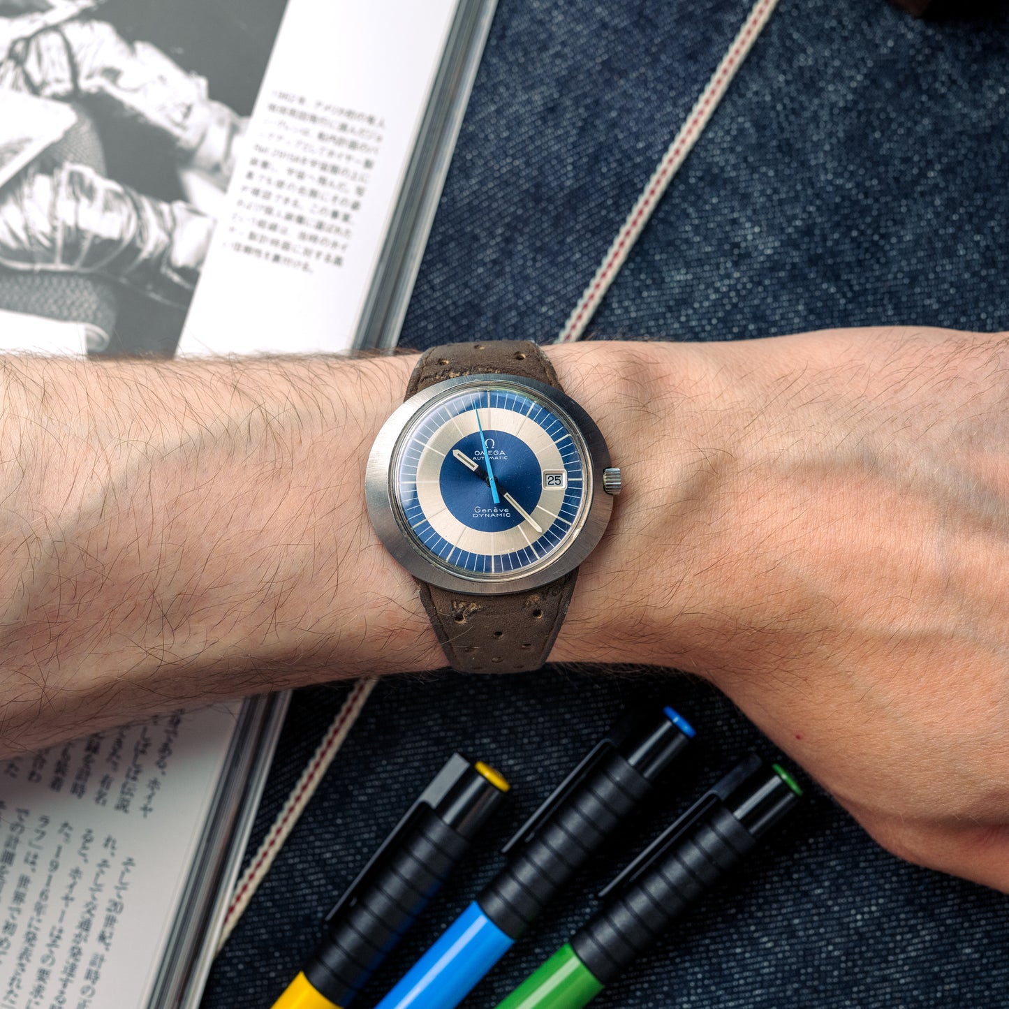 OMEGA GENÈVE DYNAMIC "BULLSEYE"