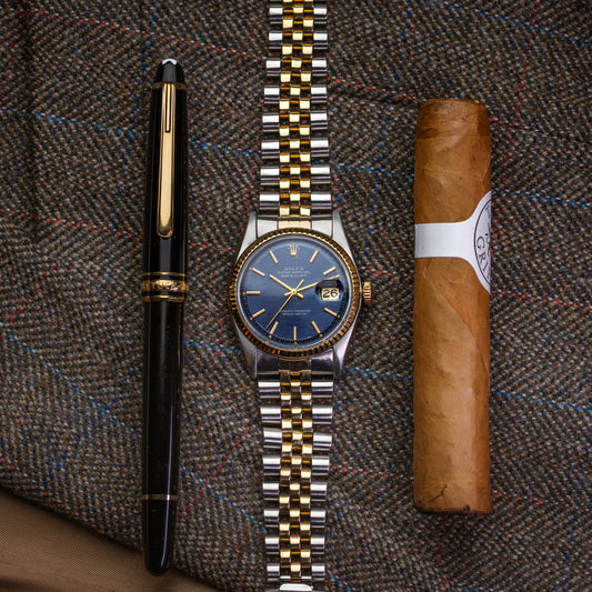 Rolex Datejust 1601 or et acier