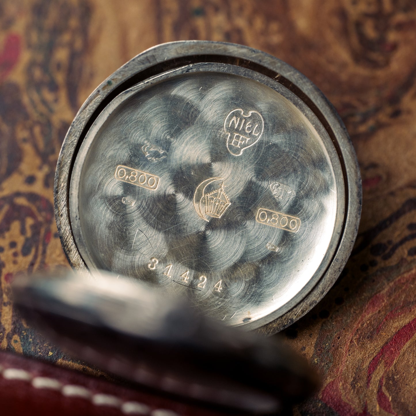 Montre de poche huguenin frères