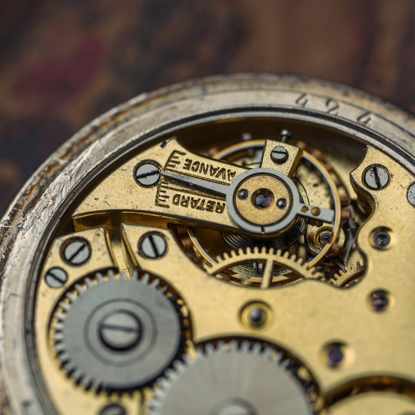 Montre de poche huguenin frères