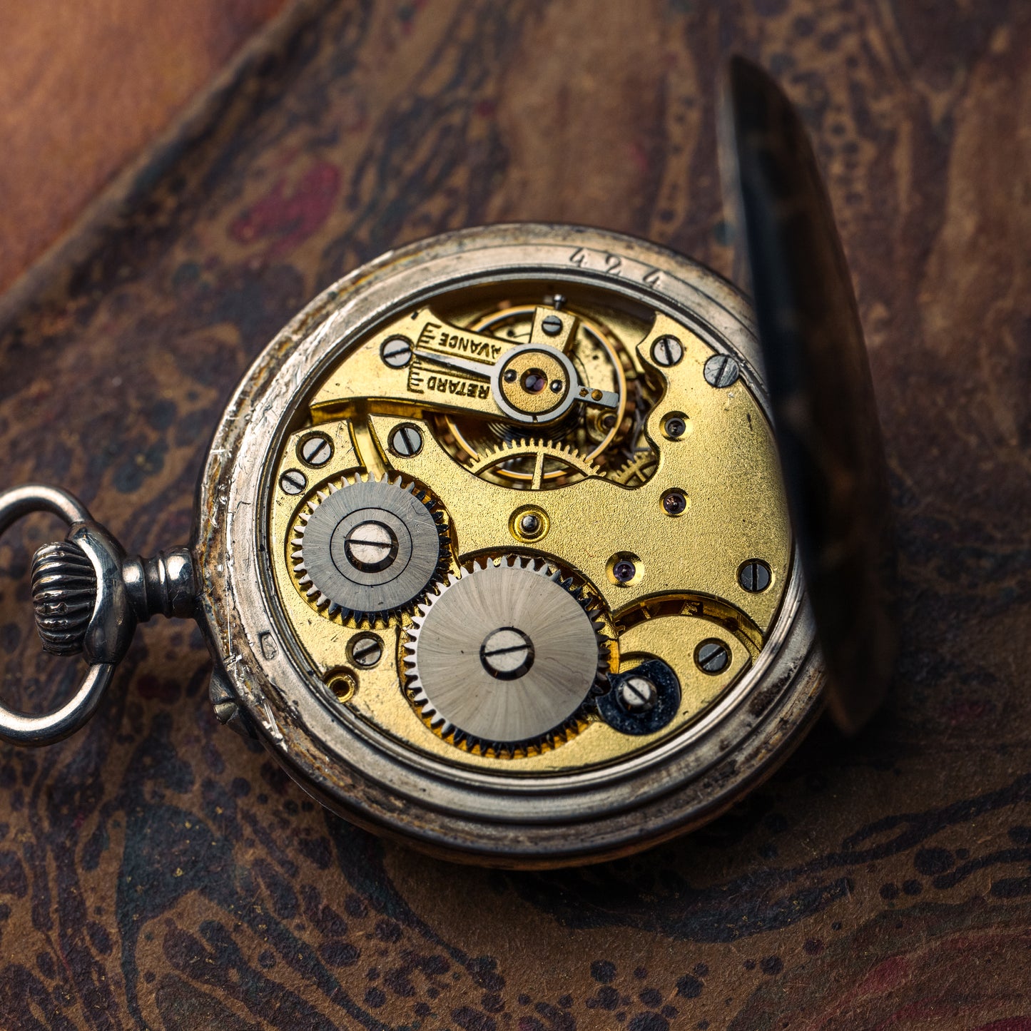 Montre de poche huguenin frères