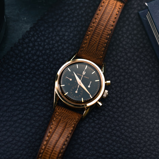 Universal Genève Compax 1950 18k