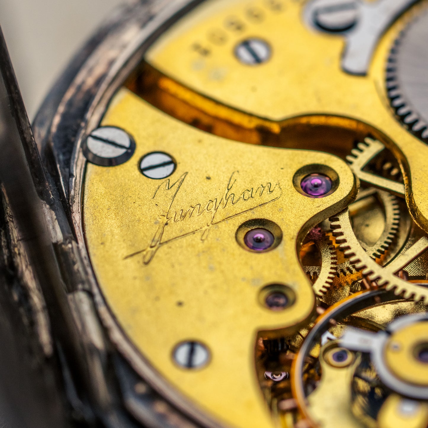 Montre de poche Alpina argent 900