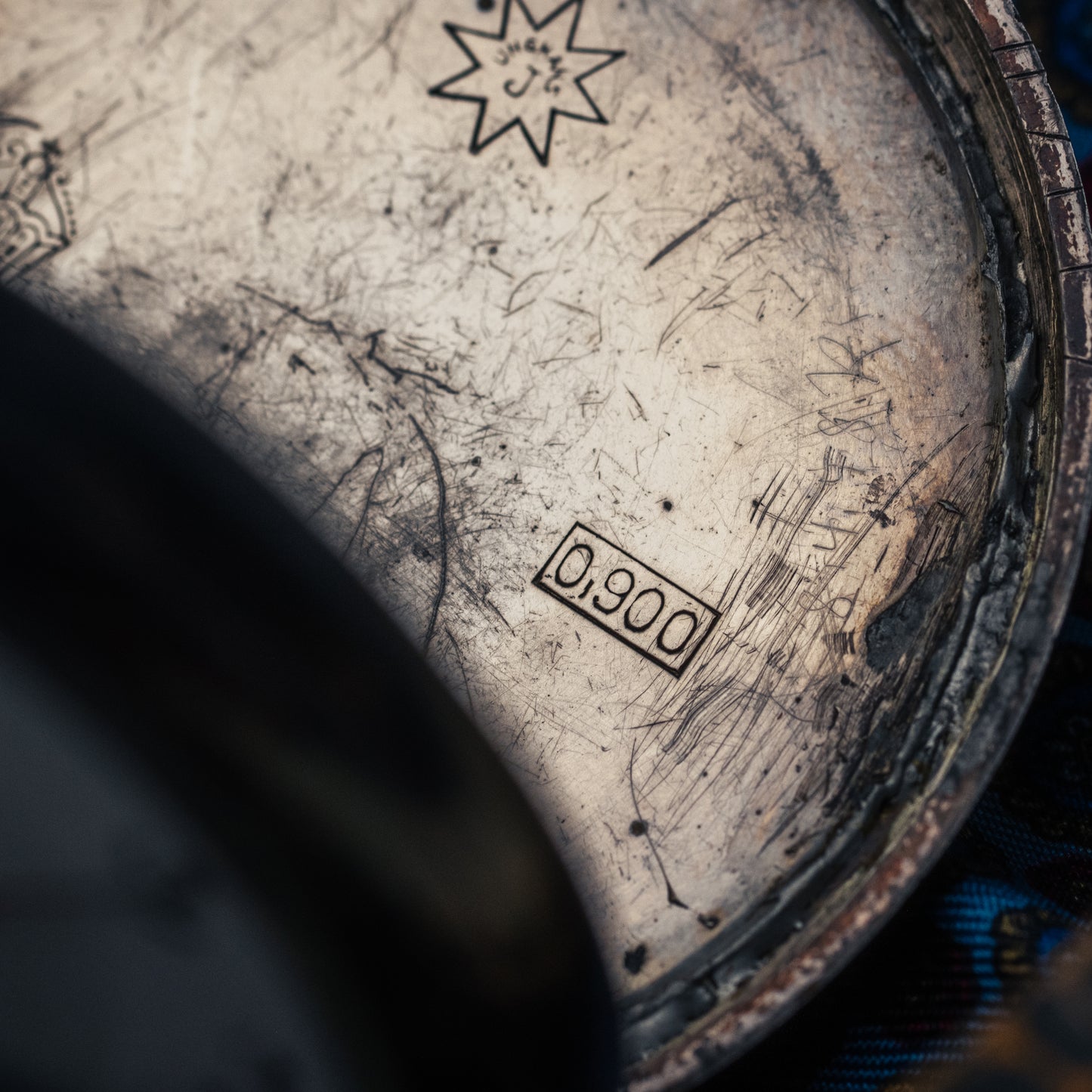 Montre de poche Alpina argent 900