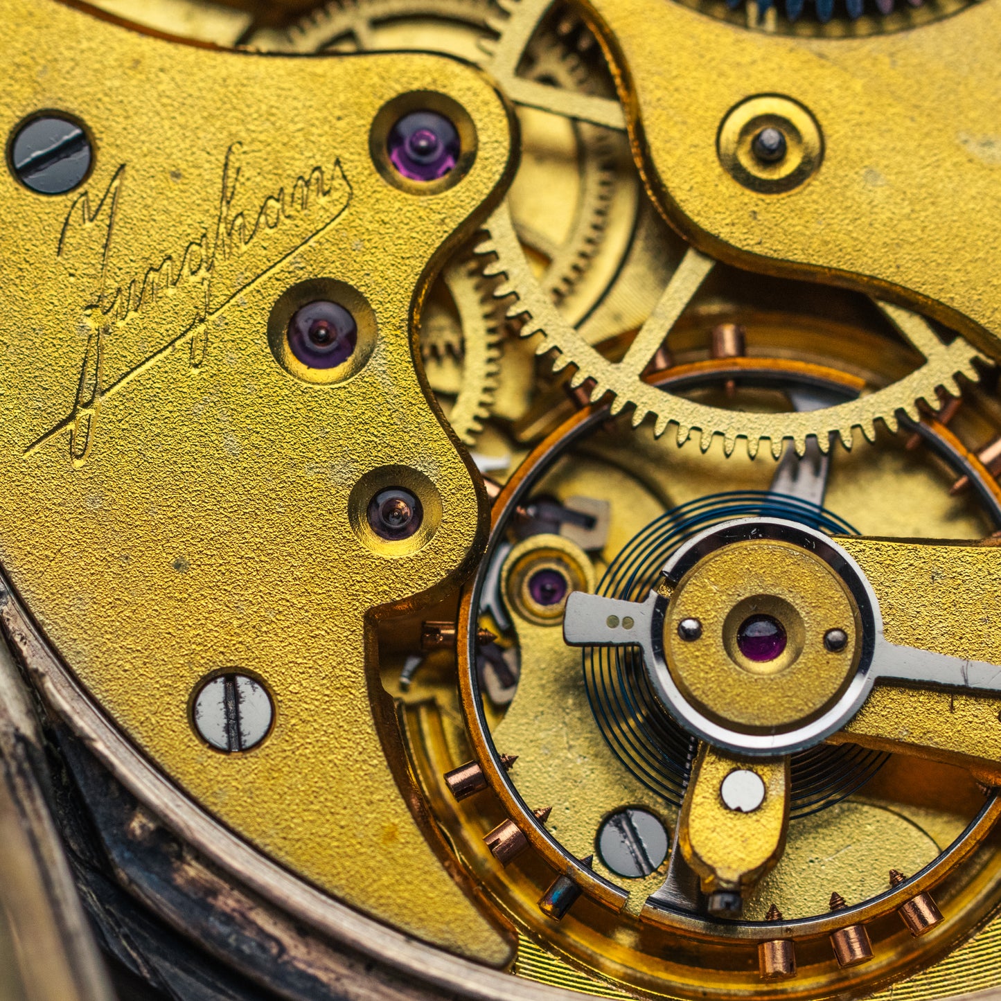 Montre de poche Alpina argent 900