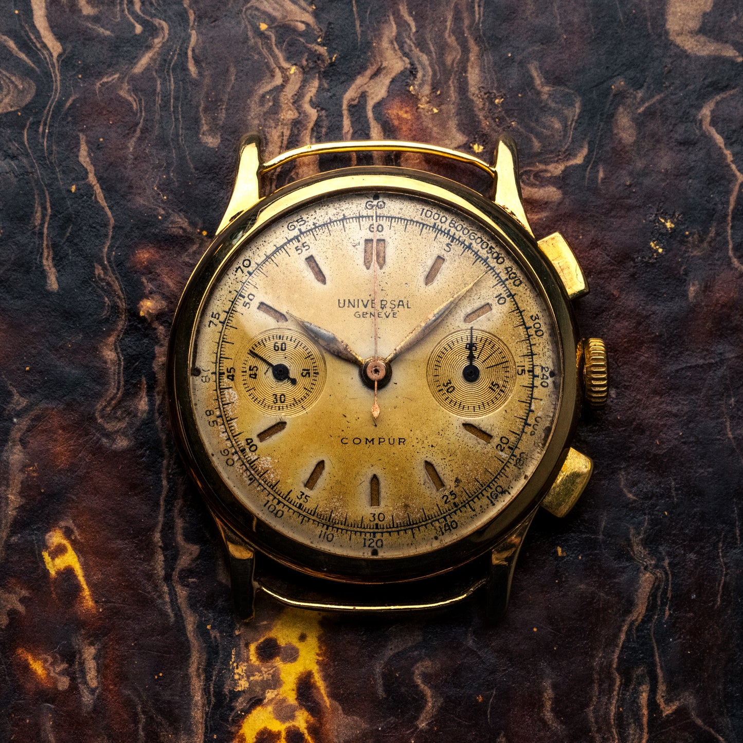 Universal Genève Compur or 18 carats