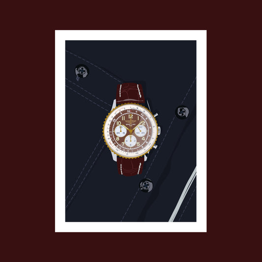 Illustration Breitling Navitimer 92